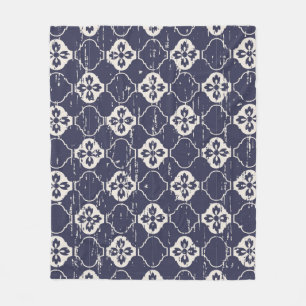 Nahtlos Vintage Blume Muster Hintergrund Fleecedecke
