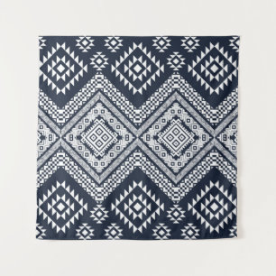Nahtlos Vintages Tribal Muster Design. Stylish Mo Wandteppich
