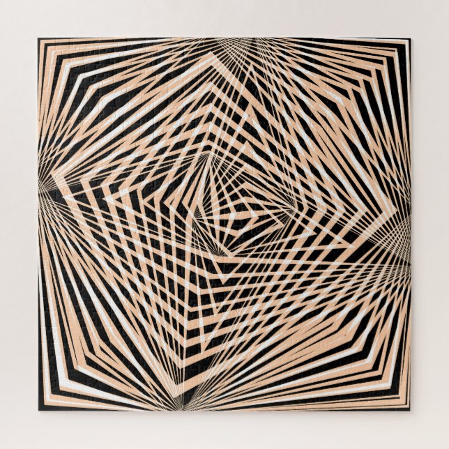 Nahtlose abstrakte Geometrie Puzzle (Vertikal)