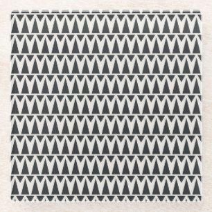 Nahtlose Abstrakte geometrische Moderne Muster Glasuntersetzer