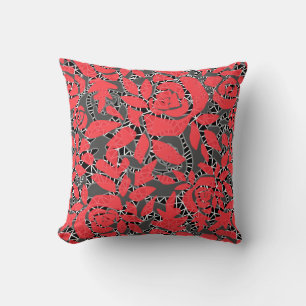 Nahtlose abstrakte Spitze romantisch Retro vintage Kissen
