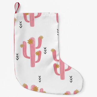 Nahtlose Aquarellblütenmuster. Vint Kleiner Weihnachtsstrumpf