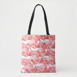 Nahtlose Aquarellmuster mit Flamingos