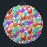 Nahtlose Ballone Dartscheibe<br><div class="desc">Illustration vieler Ballone</div>