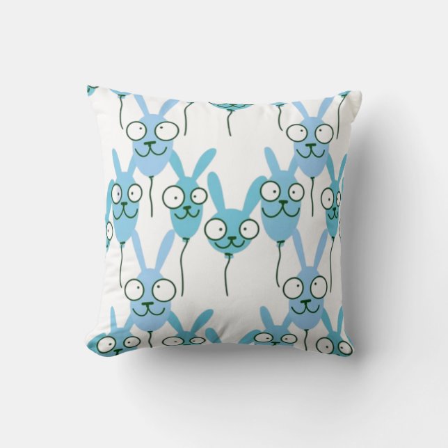 Nahtlose Ballonmuster für Kinderwäsche & Stoffe Kissen (Vorderseite)