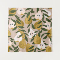 Nahtlose Birnen-Muster. Schönes, elegantes Vintage
