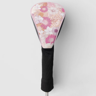 Nahtlose Blume Golf Headcover