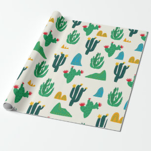 Nahtlose blumengeschwungene natürliche abstrakte K Geschenkpapier