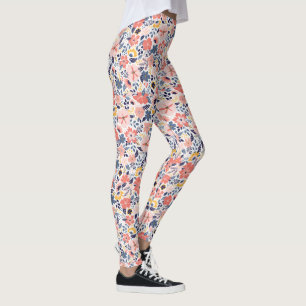 Nahtlose Blumenmuster Beauty Vintag Blossom Leggings