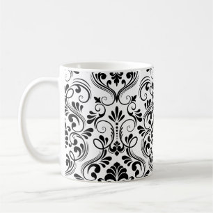 Nahtlose Damask Kaffeetasse