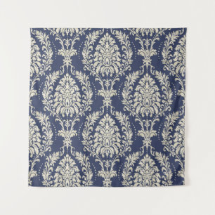 Nahtlose Damast-Tapete. Nahtloses Vintages Pattern Wandteppich