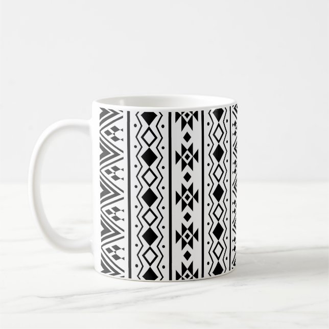 Nahtlose Ethnic Muster Design vintageabstract, am Kaffeetasse (Links)