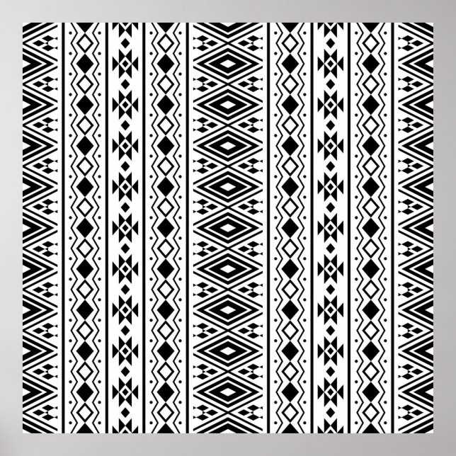 Nahtlose Ethnic Muster Design vintageabstract, am Poster (Vorne)