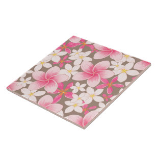 Nahtlose Fliese - tropischer Druck