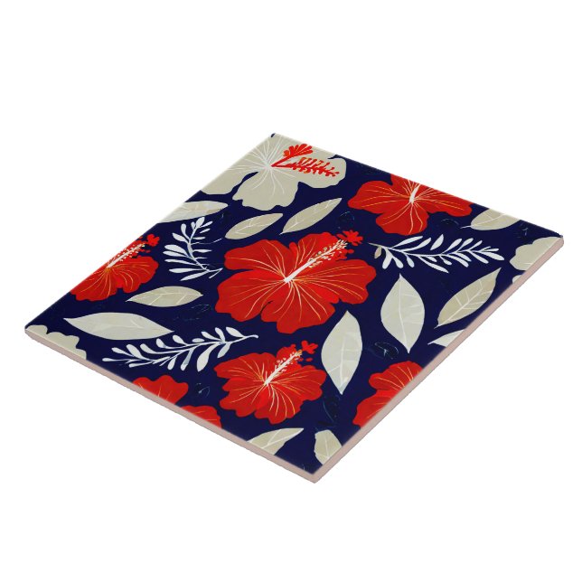 Nahtlose Fliese - tropischer Druck (Seite)