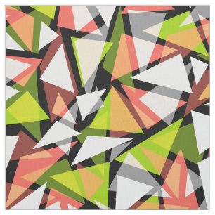 Nahtlose geometrische Dreiecke formen Muster Mosai Stoff