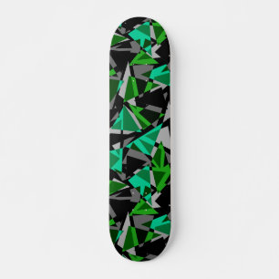 Nahtlose geometrische Dreiecke Skateboard