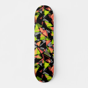 Nahtlose geometrische Dreiecksformen Skateboard