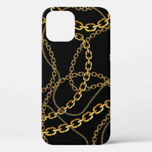 Nahtlose goldene Kette, elegantes Muster. Case-Mate iPhone Hülle