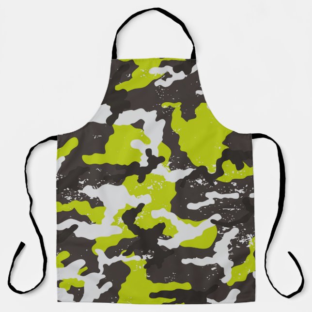 Nahtlose Grunge Tarnung Hintergrund. Camouflage  Schürze (Vorderseite)