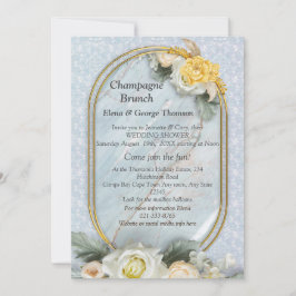 Nahtlose hellblaue, rosa und weiße Mandalase Einladung