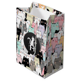 Nahtlose Illustration Mittlere Geschenktüte