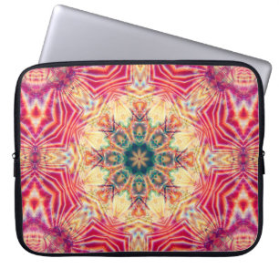 Nahtlose Kaleidoskop farbige Textur. Illustrati Laptopschutzhülle
