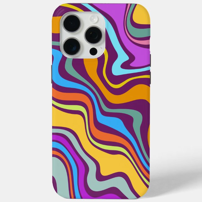 Nahtlose Marmortextur Case-Mate iPhone Hülle (Rückseite)