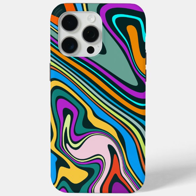 Nahtlose Marmortextur Case-Mate iPhone Hülle (Rückseite)