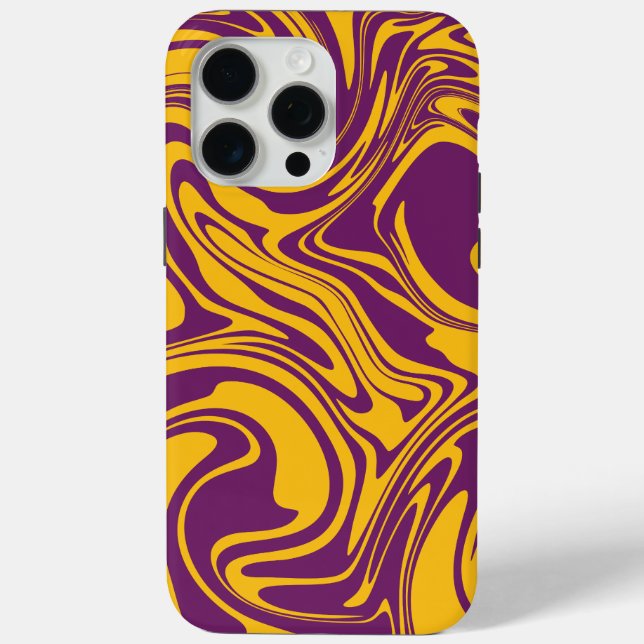 Nahtlose Marmortextur Case-Mate iPhone Hülle (Rückseite)