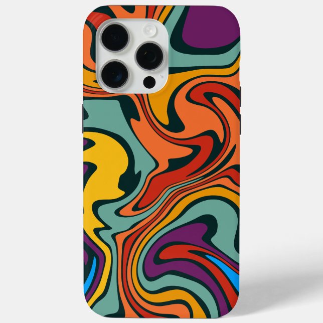 Nahtlose Marmortextur Case-Mate iPhone Hülle (Rückseite)