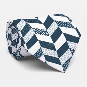 Nahtlose moderne geometrische Formen Krawatte