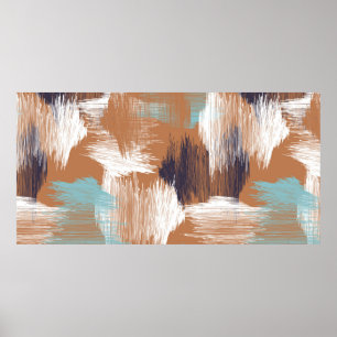 Nahtlose Muster bunte Punkte Poster