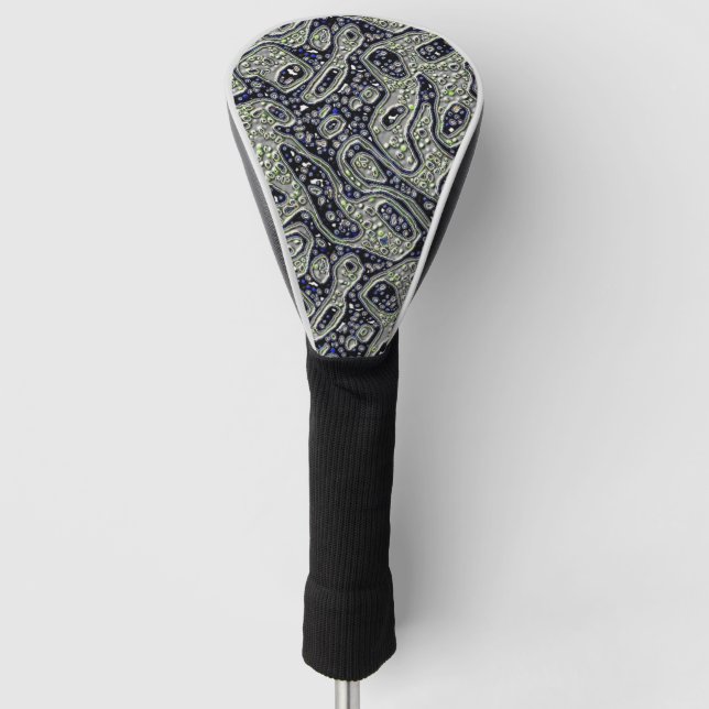 Nahtlose_Muster Golf Headcover (Vorderseite)