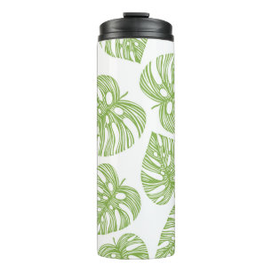 Nahtlose Muster wildes Design. Snakeskin-Hintergru Thermosbecher