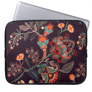 Nahtlose Natur. Der große Rahmen Laptopschutzhülle