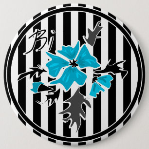 Nahtlose niedlich-blaugraue Blume Blumenmuster str Button