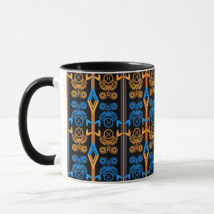 Nahtlose Ornamentik Retro-Marokko arabisch Vintag Tasse