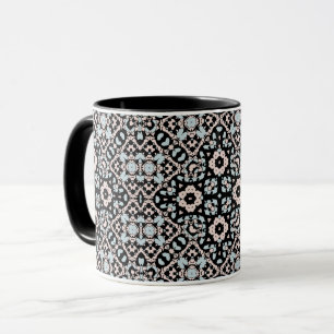 Nahtlose Ornamentik Retro-Marokko arabisch Vintag Tasse