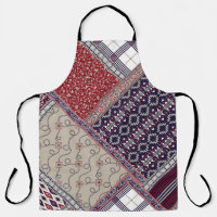 Nahtlose Patchwork-Muster auf Marineschiffen, Abst