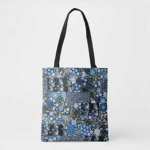Nahtlose Patchwork-Muster aus verschiedenen Stoffe