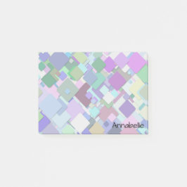 Nahtlose Plätze mit architektonischem Design Post-it Klebezettel