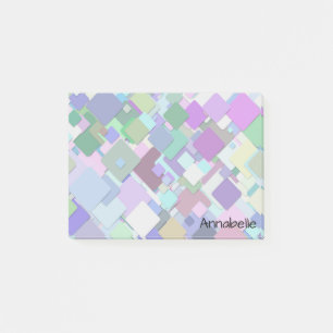 Nahtlose Plätze mit architektonischem Design Post-it Klebezettel