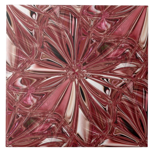 Nahtlose rosa Keramik Tile Fliese (Vorderseite)