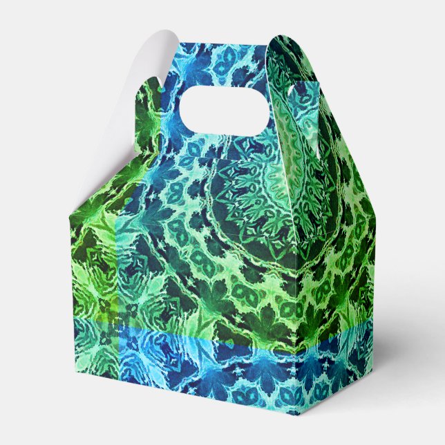 Nahtlose runde Mandala-Muster arabisch k Geschenkschachtel (Vorderseite)