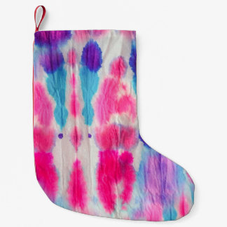 Nahtlose schmutzige Kunst. Helle Farben. Contem Kleiner Weihnachtsstrumpf