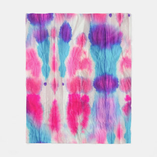 Nahtlose schmutzige Kunst. Helle, farbenfrohe Farb Fleecedecke