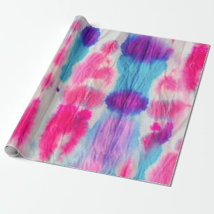 Nahtlose schmutzige Kunst. Helle farbenfrohe Farbe Geschenkpapier