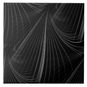 Nahtlose Schwarz-Grau-Keramik Fliese