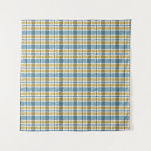 Nahtlose Tartan, kariertes Muster. Hintergrund Vin Wandteppich